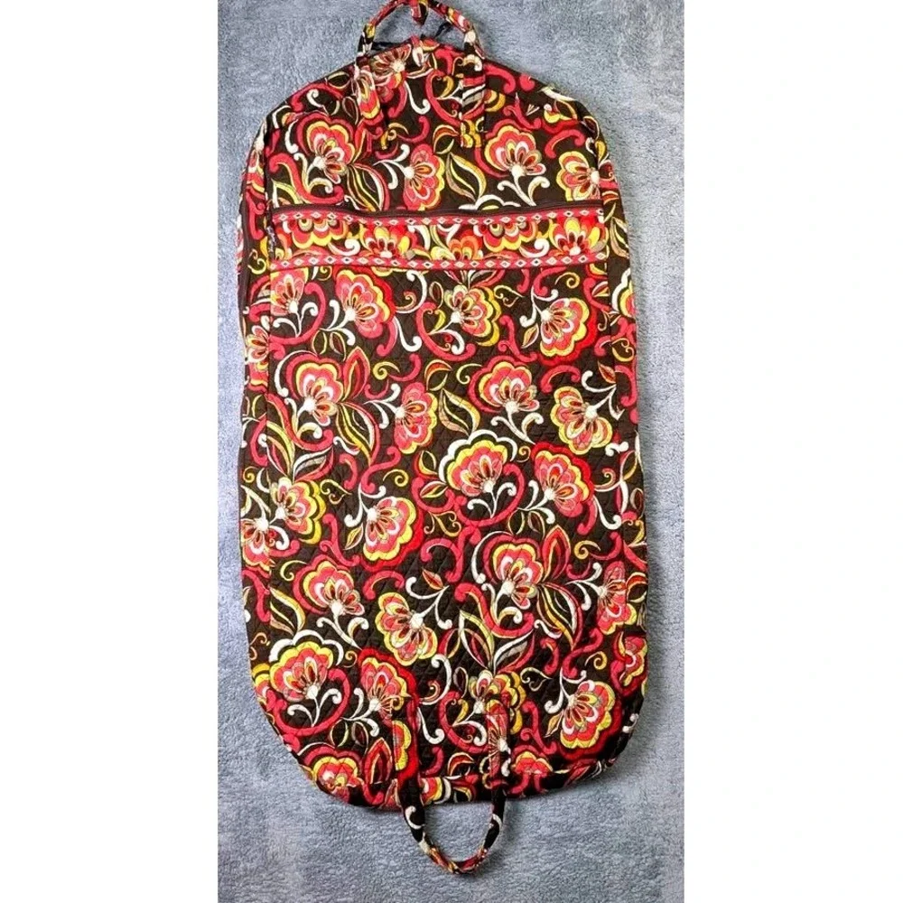 Vera Bradley ~ Quilted Cotton Hanging Garment Bag ~ Puccini Pattern ~ 48x24